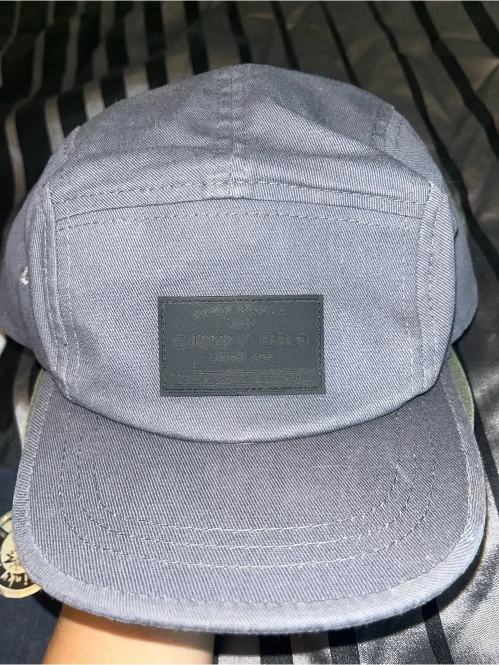 BinkyBro Kids Two-Tone Maroon and Gray Baseball Cap $18 EACH OR $50 FOR ALL 3